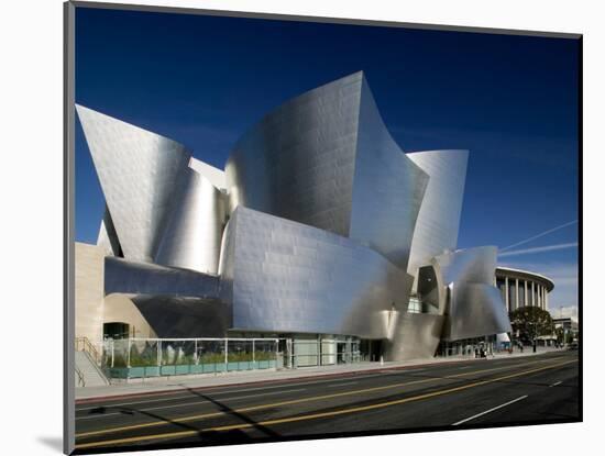 Walt Disney Concert Hall, Los Angeles, California, USA-Walter Bibikow-Mounted Photographic Print