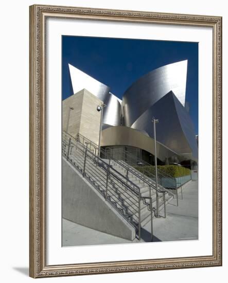 Walt Disney Concert Hall, Part of Los Angeles Music Center, Frank Gehry Architect, Los Angeles-Ethel Davies-Framed Photographic Print