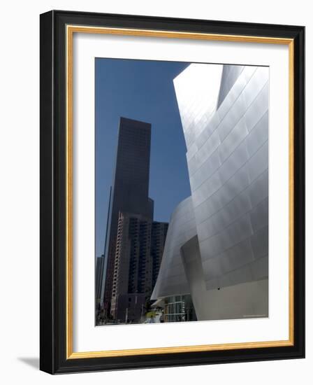 Walt Disney Concert Hall, Part of Los Angeles Music Center, Frank Gehry Architect, Los Angeles-Ethel Davies-Framed Photographic Print