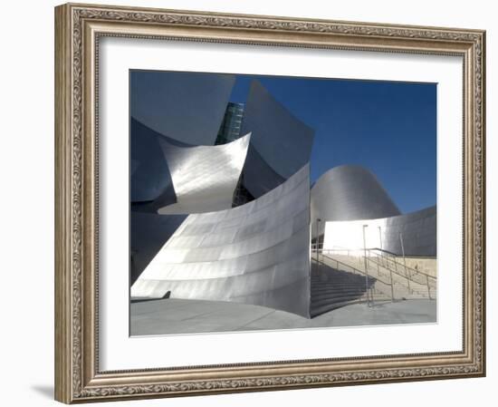 Walt Disney Concert Hall, Part of Los Angeles Music Center, Frank Gehry Architect, Los Angeles-Ethel Davies-Framed Photographic Print