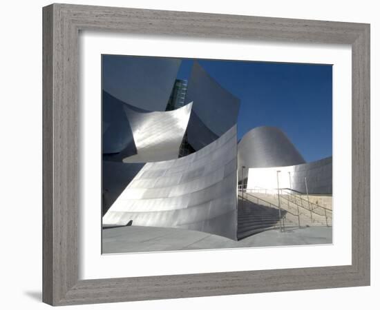 Walt Disney Concert Hall, Part of Los Angeles Music Center, Frank Gehry Architect, Los Angeles-Ethel Davies-Framed Photographic Print