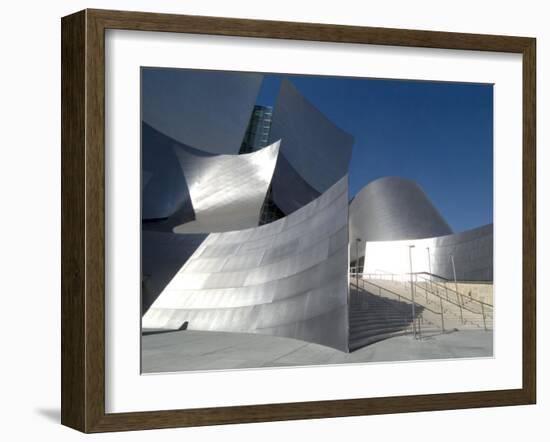 Walt Disney Concert Hall, Part of Los Angeles Music Center, Frank Gehry Architect, Los Angeles-Ethel Davies-Framed Photographic Print