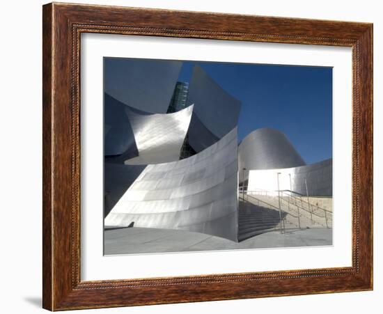 Walt Disney Concert Hall, Part of Los Angeles Music Center, Frank Gehry Architect, Los Angeles-Ethel Davies-Framed Photographic Print