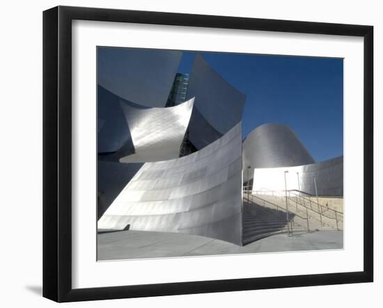 Walt Disney Concert Hall, Part of Los Angeles Music Center, Frank Gehry Architect, Los Angeles-Ethel Davies-Framed Photographic Print