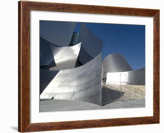 Walt Disney Concert Hall, Part of Los Angeles Music Center, Frank Gehry Architect, Los Angeles-Ethel Davies-Framed Photographic Print