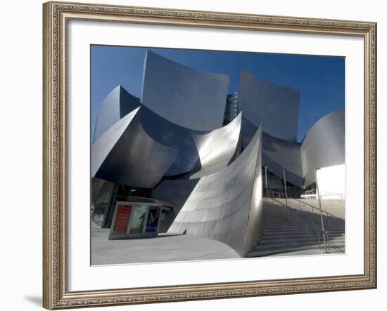 Walt Disney Concert Hall, Part of Los Angeles Music Center, Frank Gehry Architect, Los Angeles-Ethel Davies-Framed Photographic Print