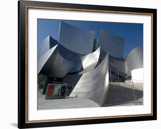 Walt Disney Concert Hall, Part of Los Angeles Music Center, Frank Gehry Architect, Los Angeles-Ethel Davies-Framed Photographic Print