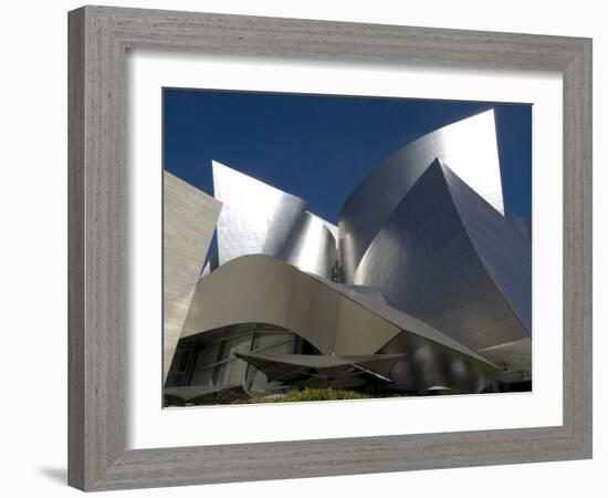 Walt Disney Concert Hall, Part of Los Angeles Music Center, Frank Gehry Architect, Los Angeles-Ethel Davies-Framed Photographic Print