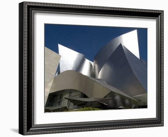 Walt Disney Concert Hall, Part of Los Angeles Music Center, Frank Gehry Architect, Los Angeles-Ethel Davies-Framed Photographic Print