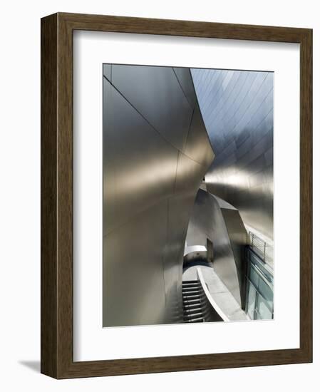 Walt Disney Concert Hall, Part of Los Angeles Music Center, Frank Gehry Architect, Los Angeles-Ethel Davies-Framed Photographic Print