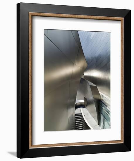 Walt Disney Concert Hall, Part of Los Angeles Music Center, Frank Gehry Architect, Los Angeles-Ethel Davies-Framed Photographic Print