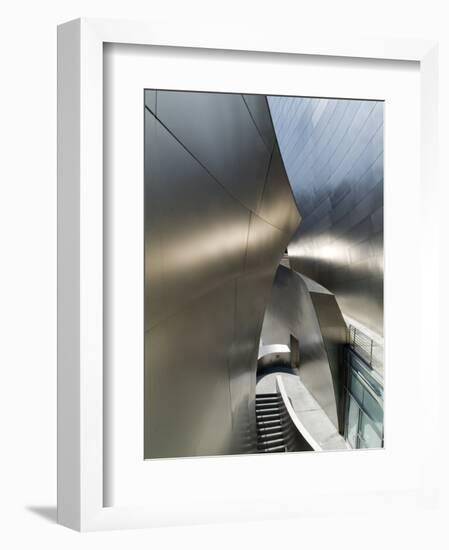 Walt Disney Concert Hall, Part of Los Angeles Music Center, Frank Gehry Architect, Los Angeles-Ethel Davies-Framed Photographic Print