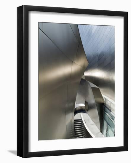 Walt Disney Concert Hall, Part of Los Angeles Music Center, Frank Gehry Architect, Los Angeles-Ethel Davies-Framed Photographic Print