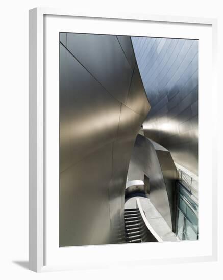 Walt Disney Concert Hall, Part of Los Angeles Music Center, Frank Gehry Architect, Los Angeles-Ethel Davies-Framed Photographic Print