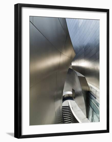 Walt Disney Concert Hall, Part of Los Angeles Music Center, Frank Gehry Architect, Los Angeles-Ethel Davies-Framed Photographic Print