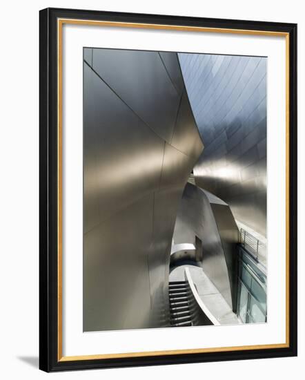 Walt Disney Concert Hall, Part of Los Angeles Music Center, Frank Gehry Architect, Los Angeles-Ethel Davies-Framed Photographic Print