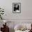 Walt Disney Sitting at His Desk-Alfred Eisenstaedt-Framed Premium Photographic Print displayed on a wall