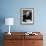 Walt Disney Sitting at His Desk-Alfred Eisenstaedt-Framed Premium Photographic Print displayed on a wall