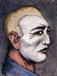 Clown with Beret, 1942 (Oil on Canvas)-Walt Kuhn-Mounted Giclee Print
