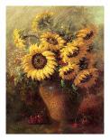 Maria's Sunflowers-Walt-Art Print