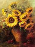 Maria's Sunflowers-Walt-Premium Giclee Print