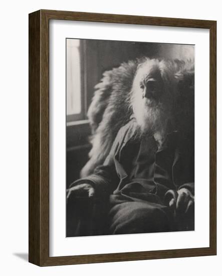 Walt Whitman, 1891-Thomas Cowperthwait Eakins-Framed Photographic Print