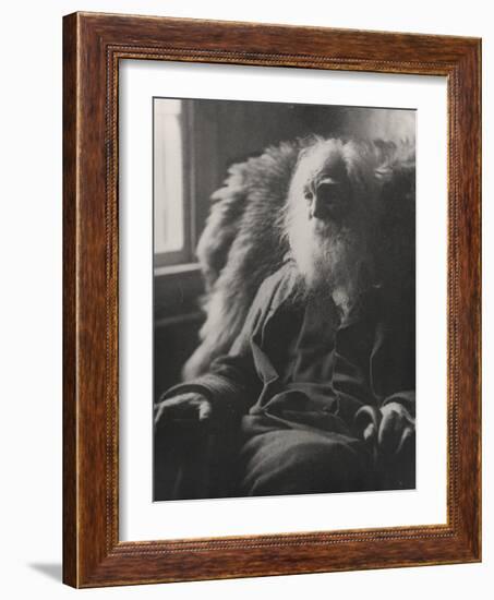 Walt Whitman, 1891-Thomas Cowperthwait Eakins-Framed Photographic Print