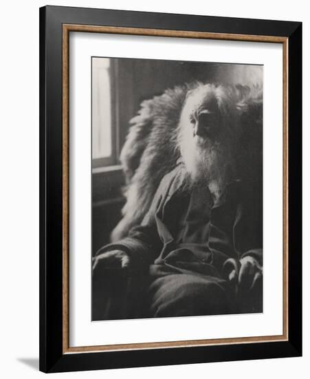 Walt Whitman, 1891-Thomas Cowperthwait Eakins-Framed Photographic Print