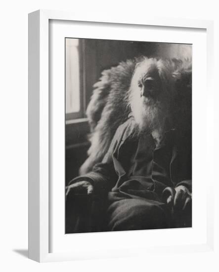 Walt Whitman, 1891-Thomas Cowperthwait Eakins-Framed Photographic Print