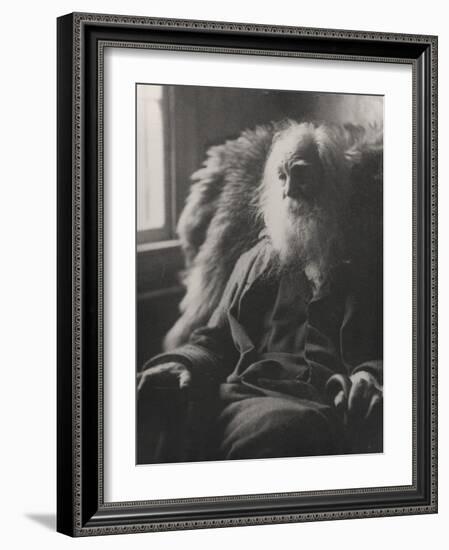 Walt Whitman, 1891-Thomas Cowperthwait Eakins-Framed Photographic Print