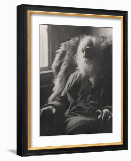 Walt Whitman, 1891-Thomas Cowperthwait Eakins-Framed Photographic Print