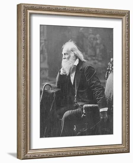 Walt Whitman, American Poet-Science Source-Framed Giclee Print