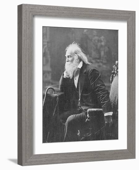Walt Whitman, American Poet-Science Source-Framed Giclee Print