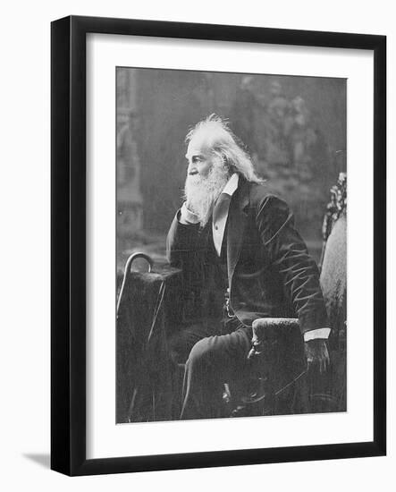 Walt Whitman, American Poet-Science Source-Framed Giclee Print