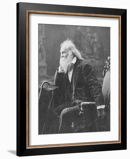 Walt Whitman, American Poet-Science Source-Framed Giclee Print