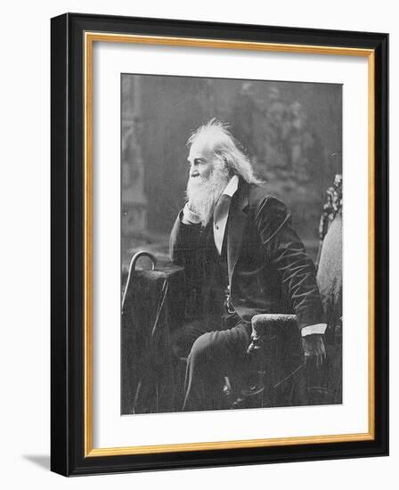 Walt Whitman, American Poet-Science Source-Framed Giclee Print