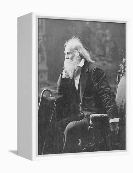 Walt Whitman, American Poet-Science Source-Framed Premier Image Canvas