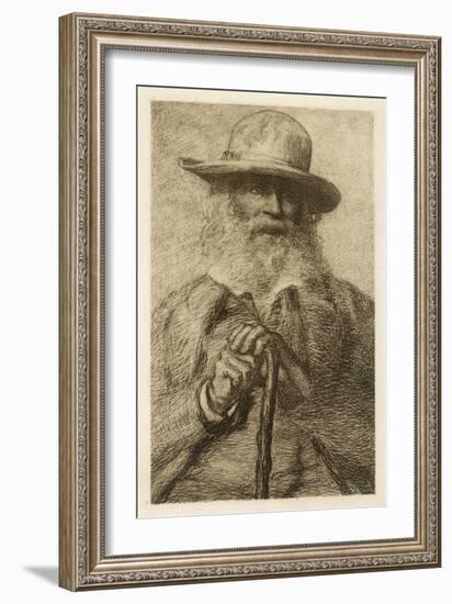 Walt Whitman American Writer-null-Framed Art Print