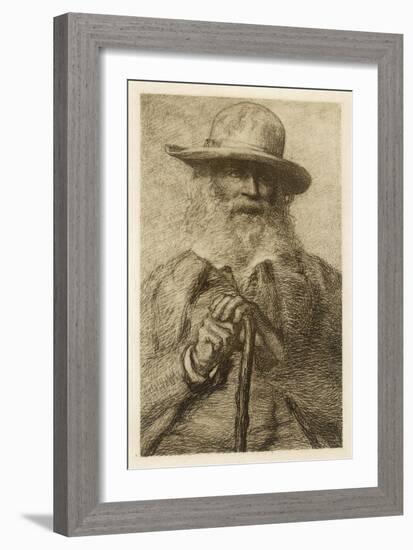 Walt Whitman American Writer-null-Framed Art Print