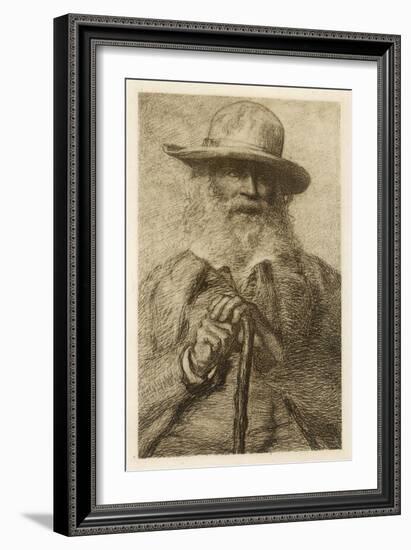 Walt Whitman American Writer-null-Framed Art Print