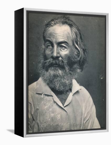 'Walt Whitman', c1862, (1939)-Mathew Brady-Framed Premier Image Canvas