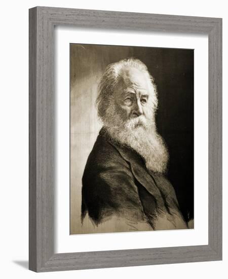 Walt Whitman-Moritz Klinkicht-Framed Giclee Print