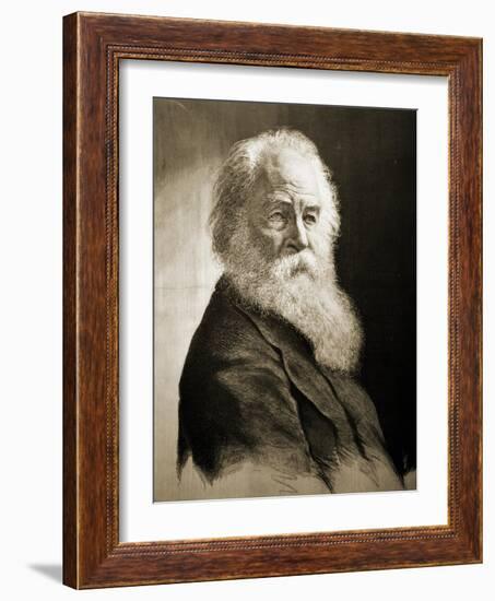 Walt Whitman-Moritz Klinkicht-Framed Giclee Print