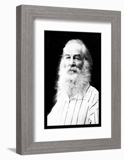 Walt Whitman-Mathew Brady-Framed Photo