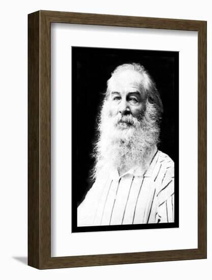 Walt Whitman-Mathew Brady-Framed Photo