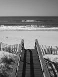 New York, Long Island, the Hamptons, Westhampton Beach, Beach Erosion Fence, USA-Walter Bibikow-Photographic Print