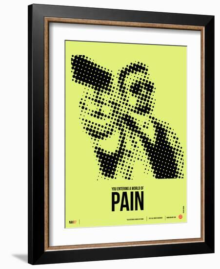 Walter Big Lebowski Poster-NaxArt-Framed Art Print