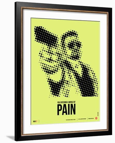 Walter Big Lebowski Poster-NaxArt-Framed Art Print