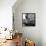 Walter Bonatti on the Balcony of His House in Courmayeur-Sergio del Grande-Framed Premier Image Canvas displayed on a wall