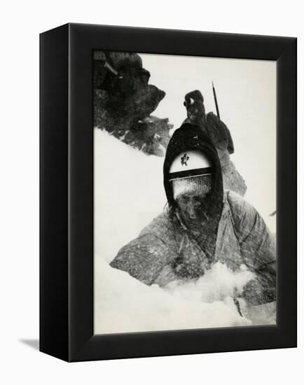 Walter Bonatti-Mario de Biasi-Framed Premier Image Canvas